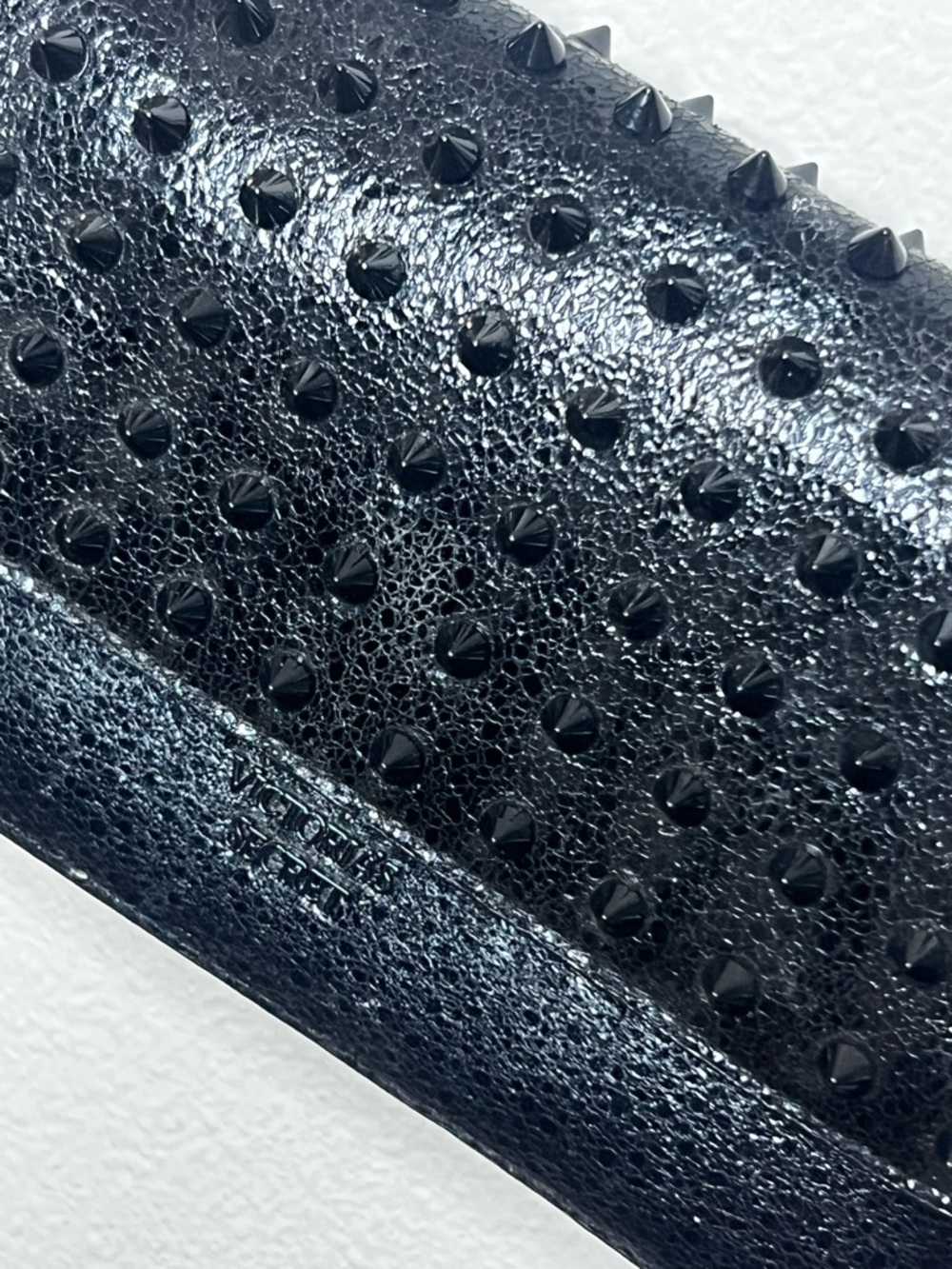 Victoria's Secret Black Studded Clutch